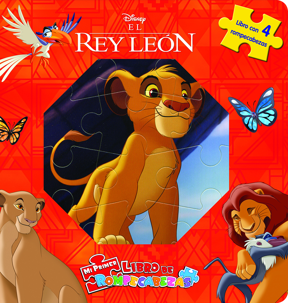 MI PRIMER LIBRO DE ROMPECABEZAS: EL REY LEON