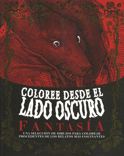 Libro colorear para adultos fantasía