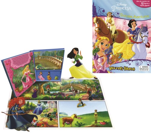 Divertilibros: Disney Princesas Grandes Aventuras