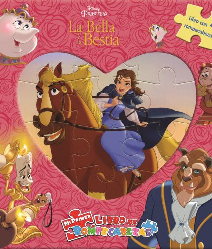 Mi Primer Libro de Rompecabezas: La Bella y la Bestia