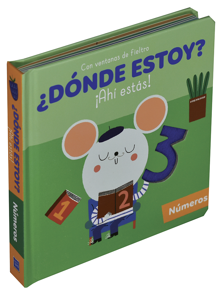 Con Ventanas de Fieltro: ¿Donde Estoy? Numeros