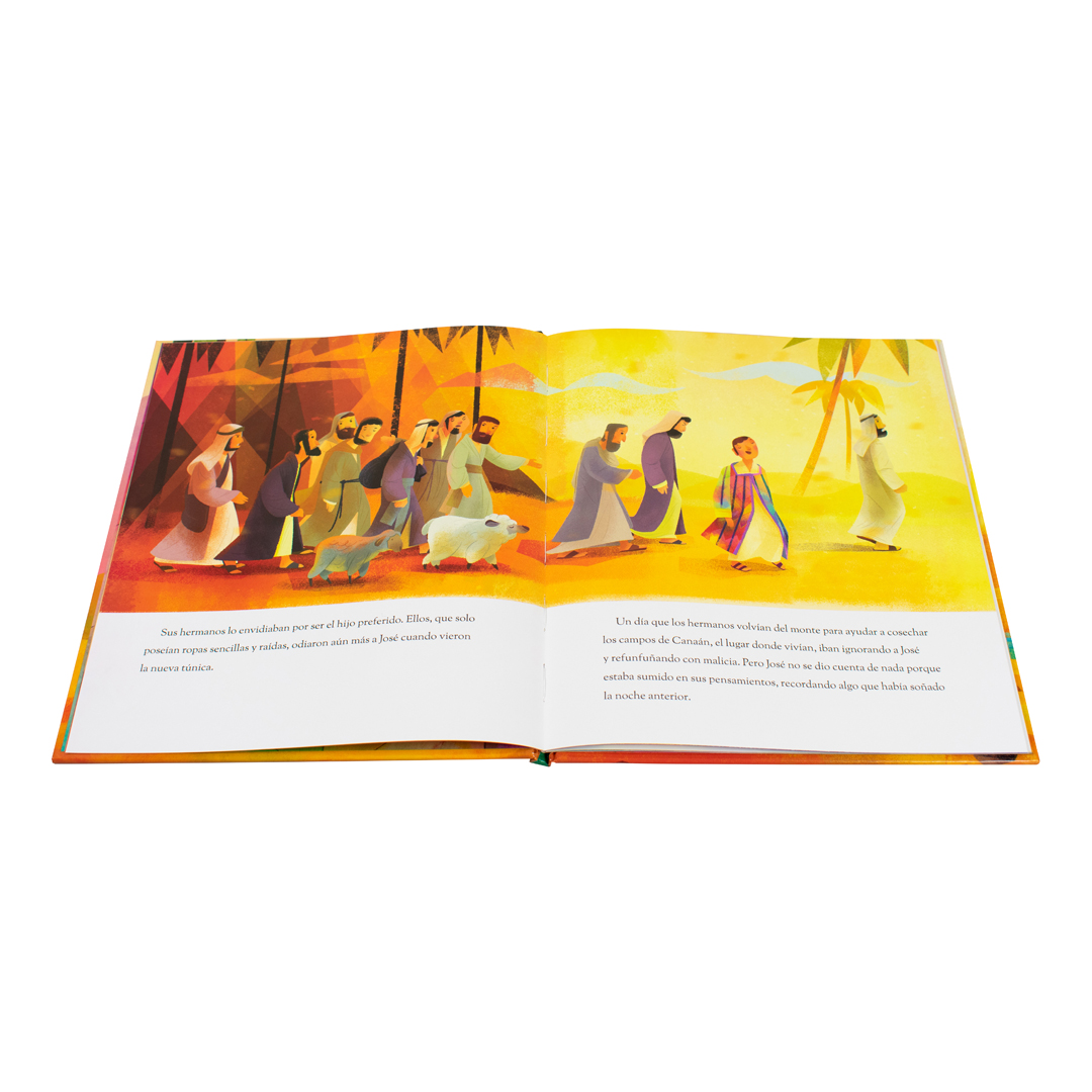 Biblia Ilustrada Jose y su Tunica de Colores - 9781474886932-1