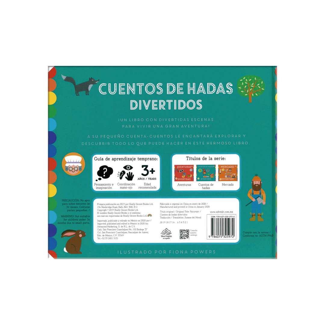 CUENTOS DE HADAS DIVERTIDOS PLAYTIME - 9786075325972-3