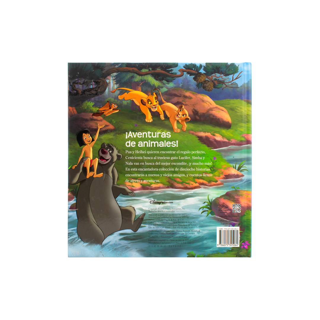Colección Infantil Tesoros de Cuentos Disney Animales - 9786075325064-3