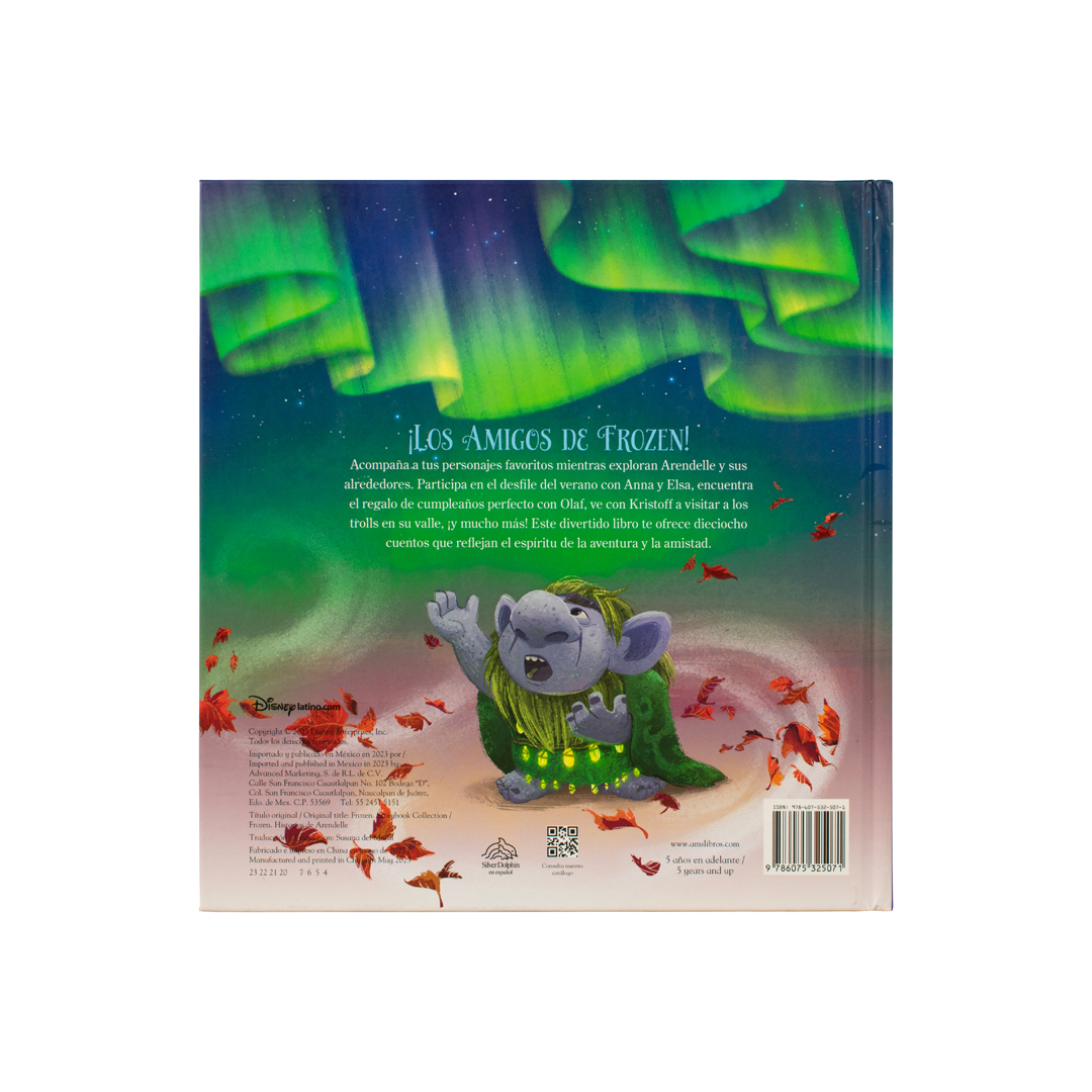 Colección de cuentos Tesoro de cuentos disney frozen 2 - 9786075325071-3