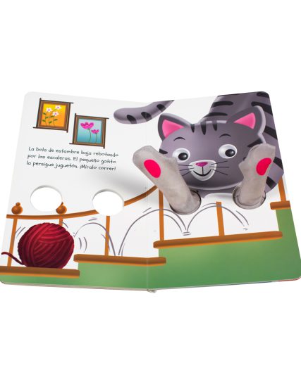 Cuento con Títere de tela Abrázame El gatito - 9786075326108-1