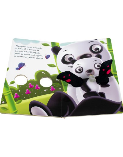 Cuento con Títere de tela Abrázame El pandita - 9786075326078-1