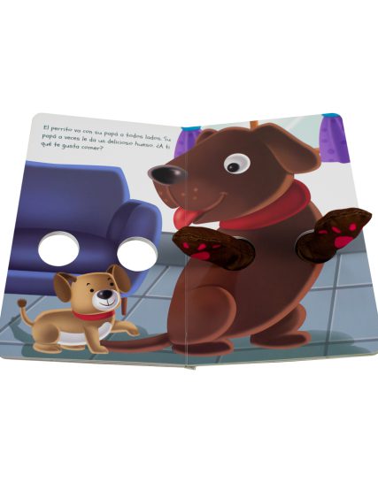 Cuento con Títere de tela Abrázame El perrito - 9786075326085-1