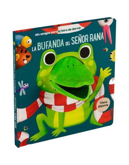 Cuento infantil Mis amigos para la hora de dormir la bufanda del señor rana - 9789463786713