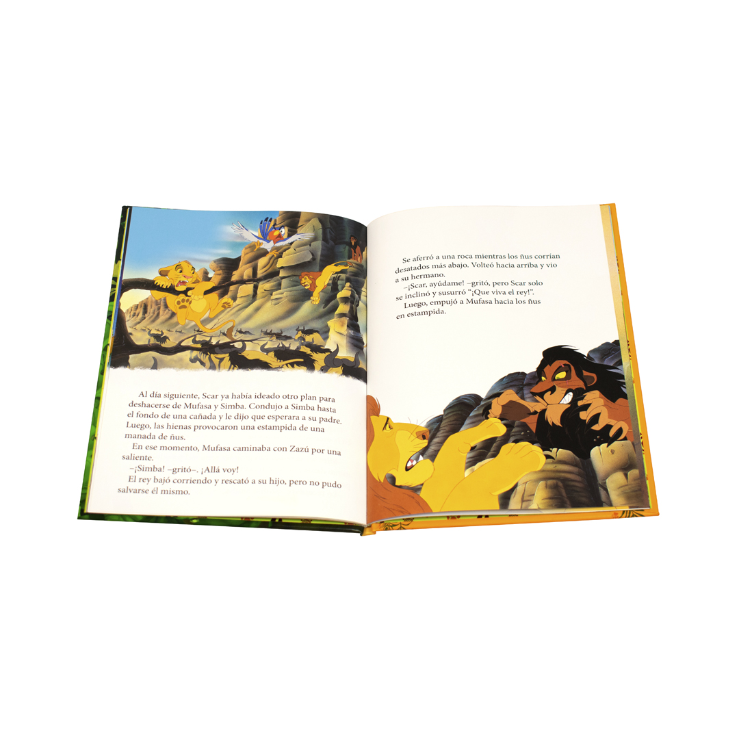 Historias animadas Disney el rey león - 9786075325095-1