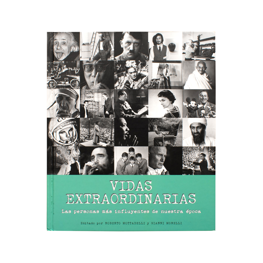 LIBRO CON FOTOGRAFIAS DE VIDAS EXTRAORDINARIAS - 9786075320540-1