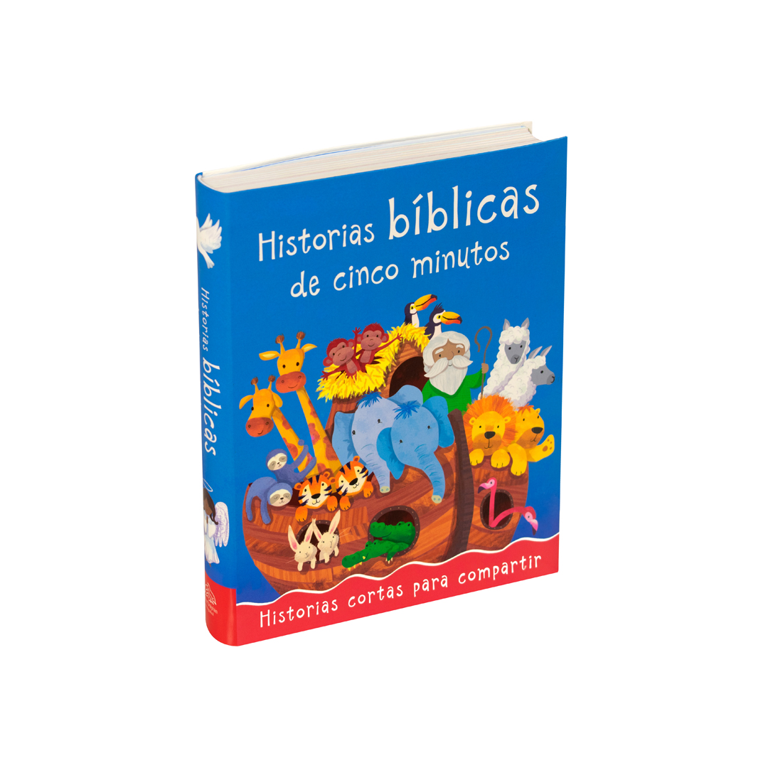 LIBRO INFANTIL HISTORIAS BÍBLICAS DE CINCO MINUTOS - 9786075325132