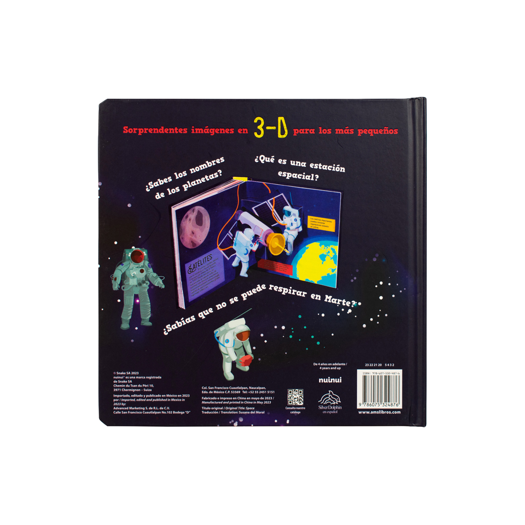Libro Amazing Pop Up El espacio - 9786075324876-3