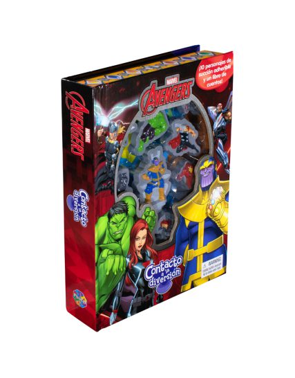 Libro Infantil CONTACTO A LA DIVERSION AVENGERS - 9782764346723