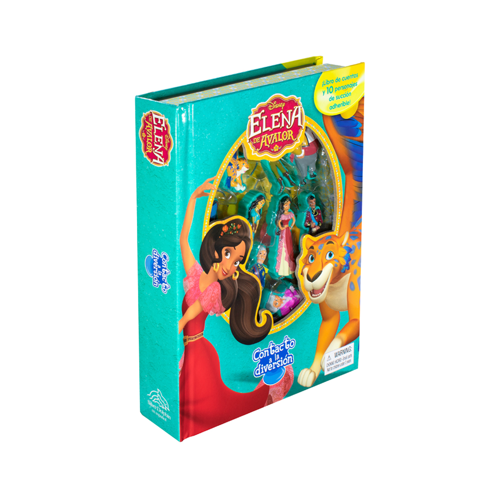 Libro Infantil CONTACTO A LA DIVERSION DISNEY ELENA DE AVALOR - 9786075320595