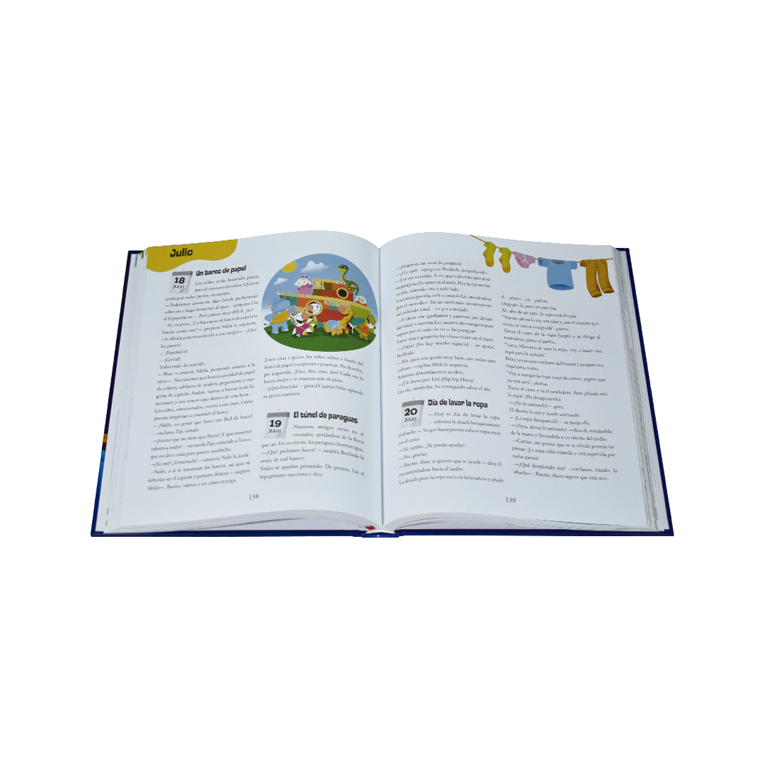 Libro con 365 cuentos de un minuto para ir a dormir - 9786075320953-1
