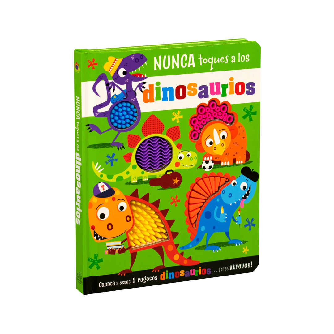 Libro infantil Nunca toques a los dinosaurios - 9786075324777