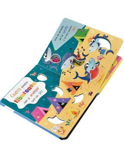 Libro infantil Nunca toques a los tiburones - 9786075326740-1