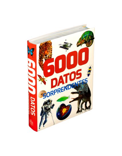 Libro infantil con 384 páginas 600 datos sorprendentes - 9786075326276