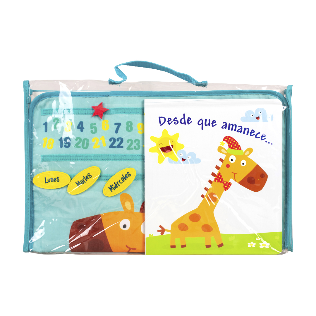 MI PRIMER LIBRO CON TAPETE DE ALGODON BORDADO DESDE QUE AMANECE - 9789463349390-2