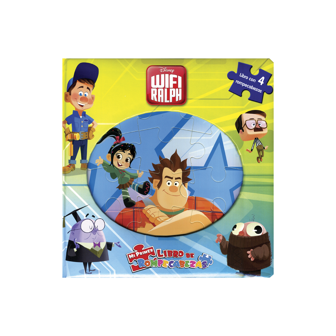 MI PRIMER LIBRO DE ROMPECABEZAS DISNEY RALPH 2 - 9786075323091-2