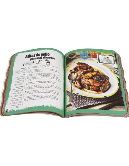 SHAPED COOK BOOK A LA PARRILLA - 9781474895651-1