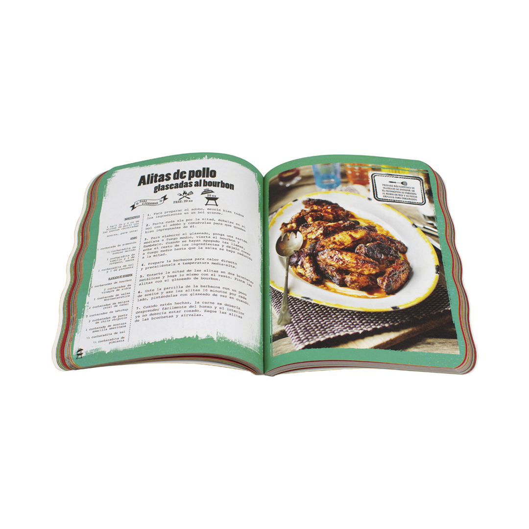 SHAPED COOK BOOK A LA PARRILLA - 9781474895651-1