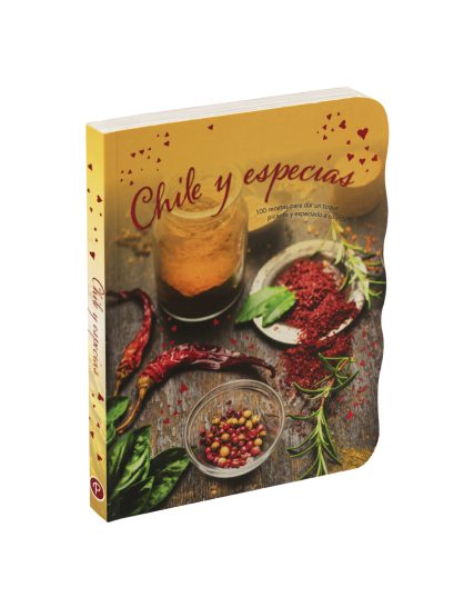 SHAPED COOK BOOK CHILE Y ESPECIAS - 9781474877671