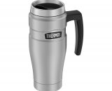 THERMOS ACERO INOXIDABLE BEBIDAS CALIENTES O FRIAS CON ASA 470 ML MOD SK1000