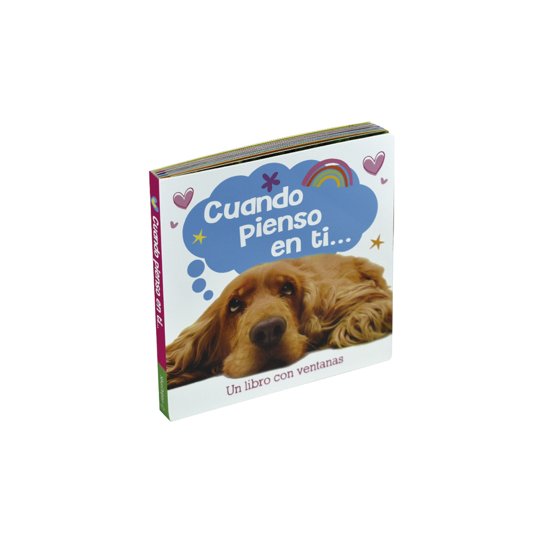 UN LIBRO CON VENTANAS CUANDO PIENSO EN TI - 9786075326948