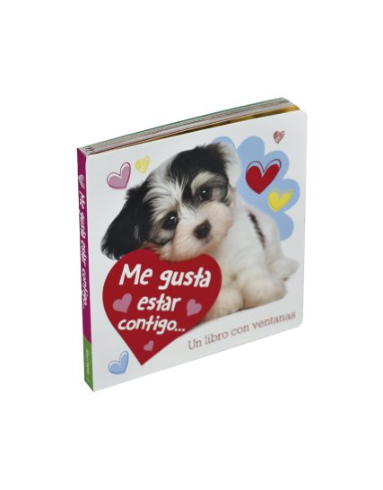 UN LIBRO CON VENTANAS ME GUSTA ESTAR CONTIGO - 9786075326962