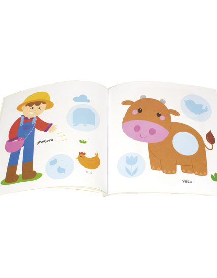 CALCOMANIAS DE LA GRANJA 2+ POLLITO - 9789464221152-1