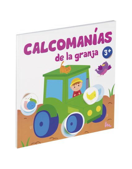 CALCOMANIAS DE LA GRANJA 3+ TRACTOR - 9789464221183
