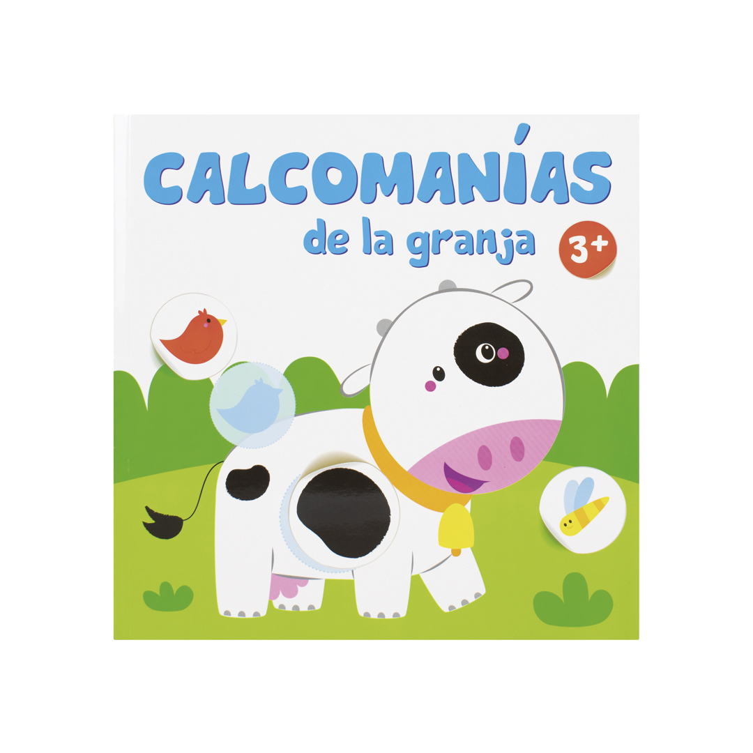 CALCOMANIAS DE LA GRANJA 3+ VACA - 9789464221176-2
