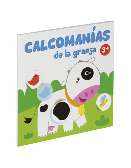 CALCOMANIAS DE LA GRANJA 3+ VACA - 9789464221176