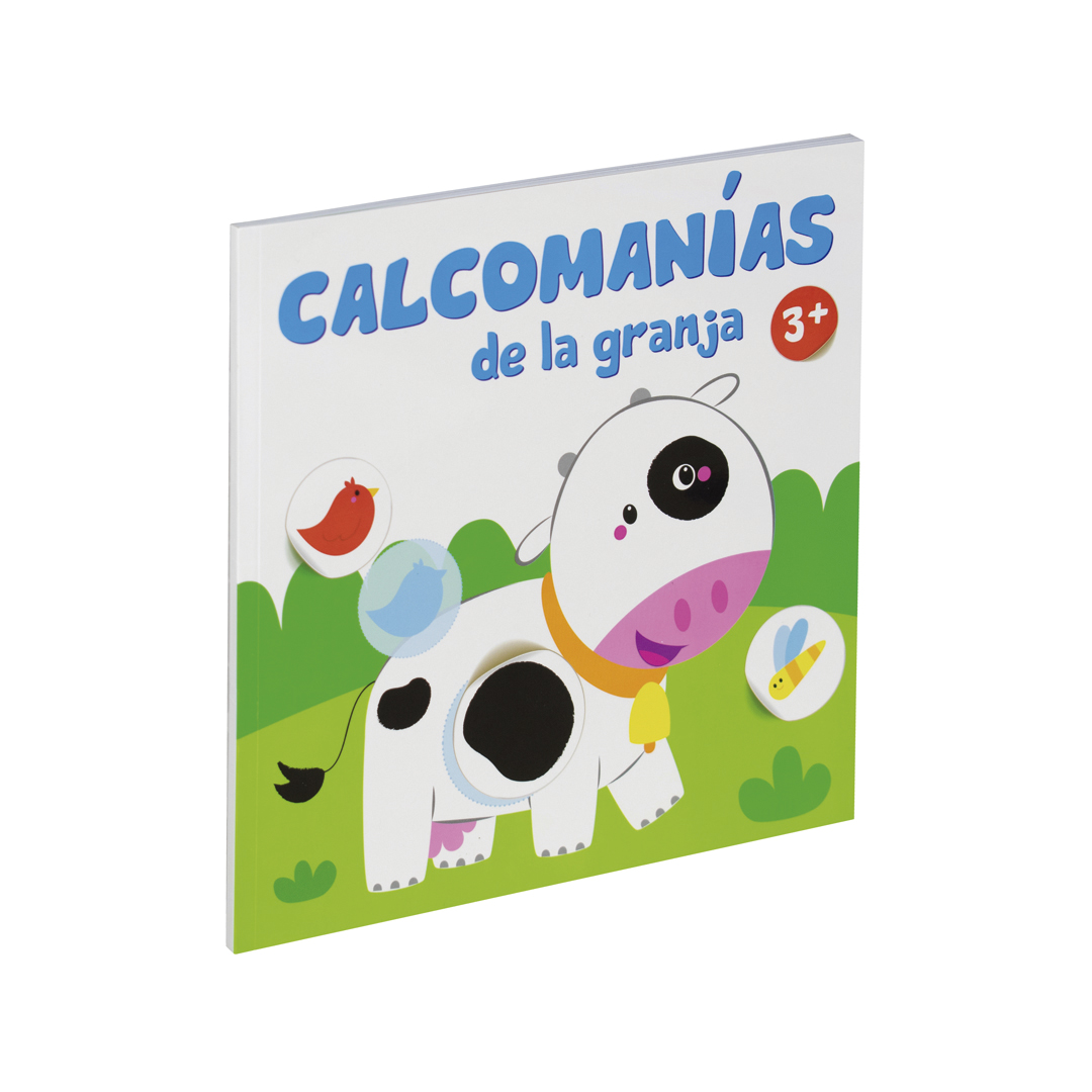 CALCOMANIAS DE LA GRANJA 3+ VACA - 9789464221176