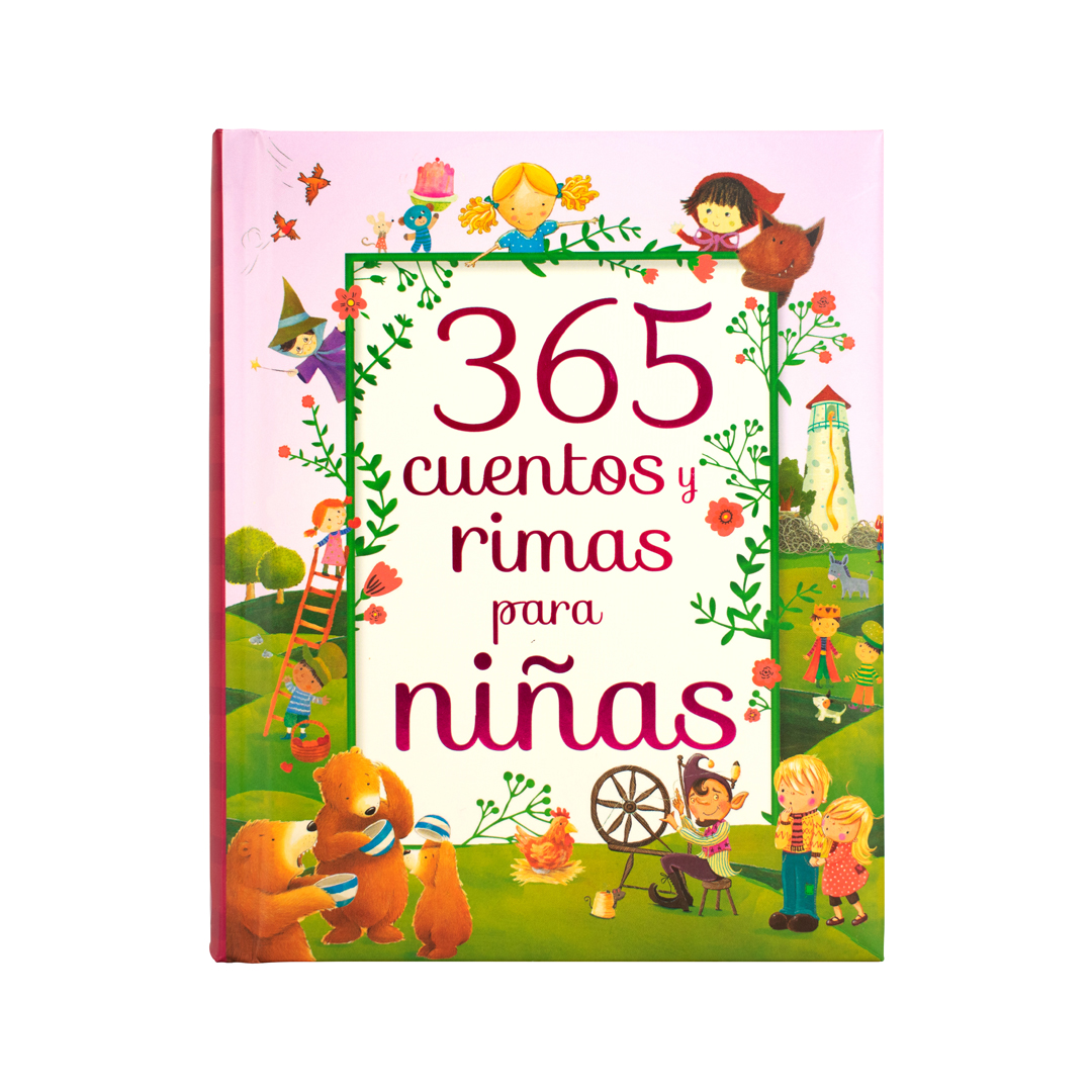Libro infantil 365 Cuentos y rimas para niñas - 9781680528855-2