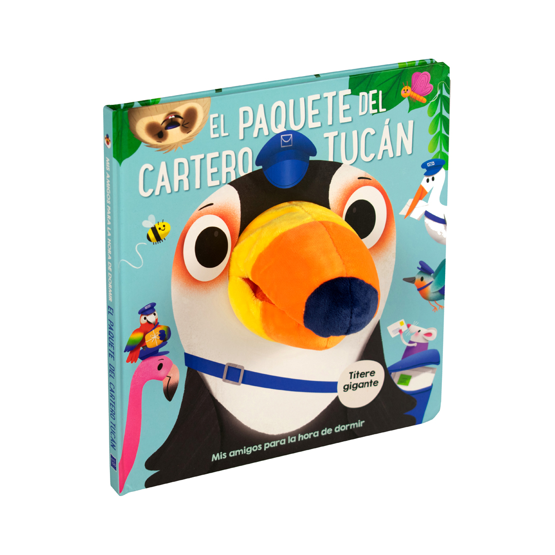 Cuento infantil Mis amigos para la hora de dormir el paquete del cartero tucan - 9789464222579