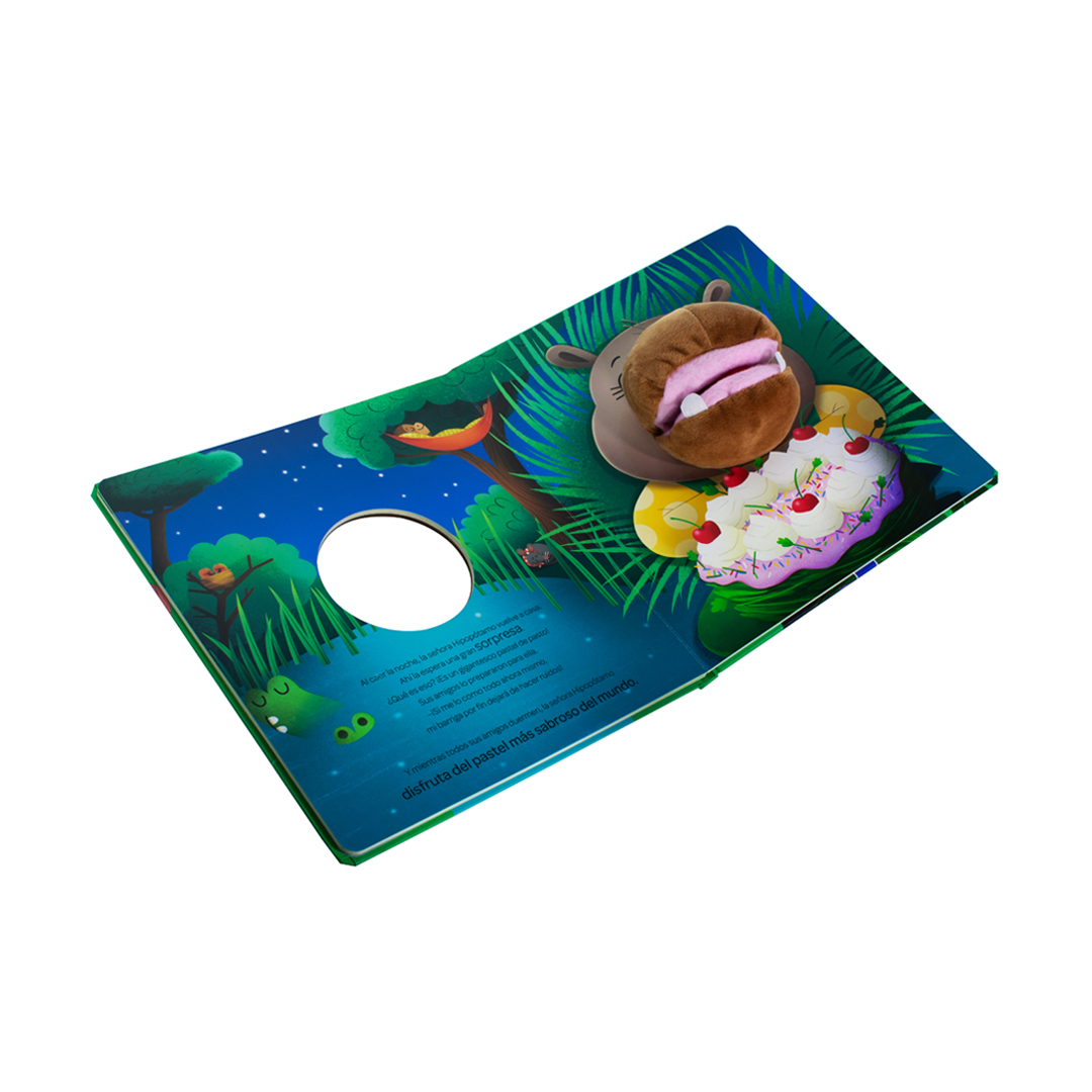 Cuento infantil Mis amigos para la hora de dormir la hipopotama hambrienta - 9789464222562-1