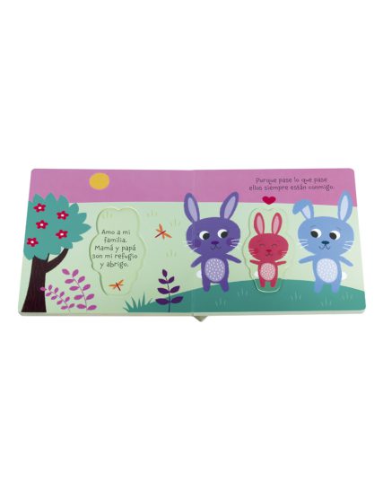 Cuento infantil para asomarse y ver Amo a mi familia - 9786075327464-1