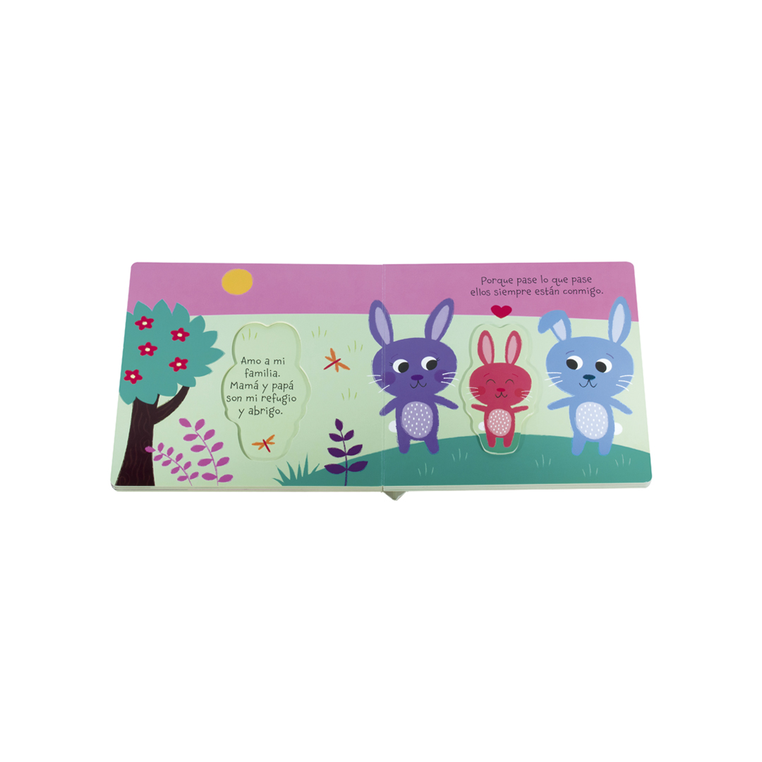 Cuento infantil para asomarse y ver Amo a mi familia - 9786075327464-1