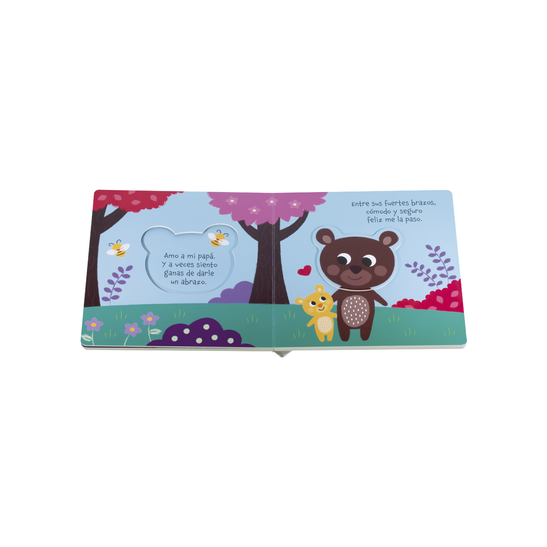 Cuento infantil para asomarse y ver Amo a mi papá - 9786075327433-1