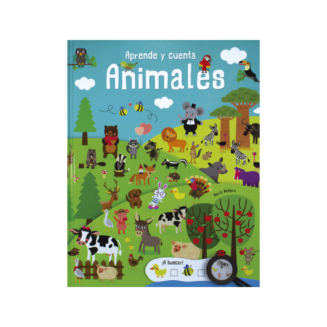 APRENDE Y CUENTA ANIMALES - 9786075322094-2