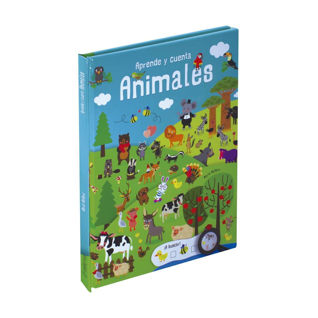 APRENDE Y CUENTA ANIMALES - 9786075322094