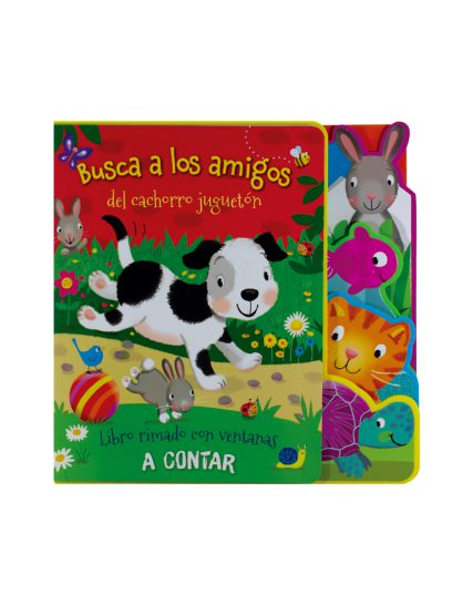 Libro Infantil Busca a los amigos del Cachorro Juguetón 9786075327990-2