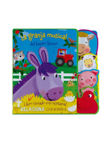 Libro Infantil La Granja Musical del Burro Bruno 9786075327983-2