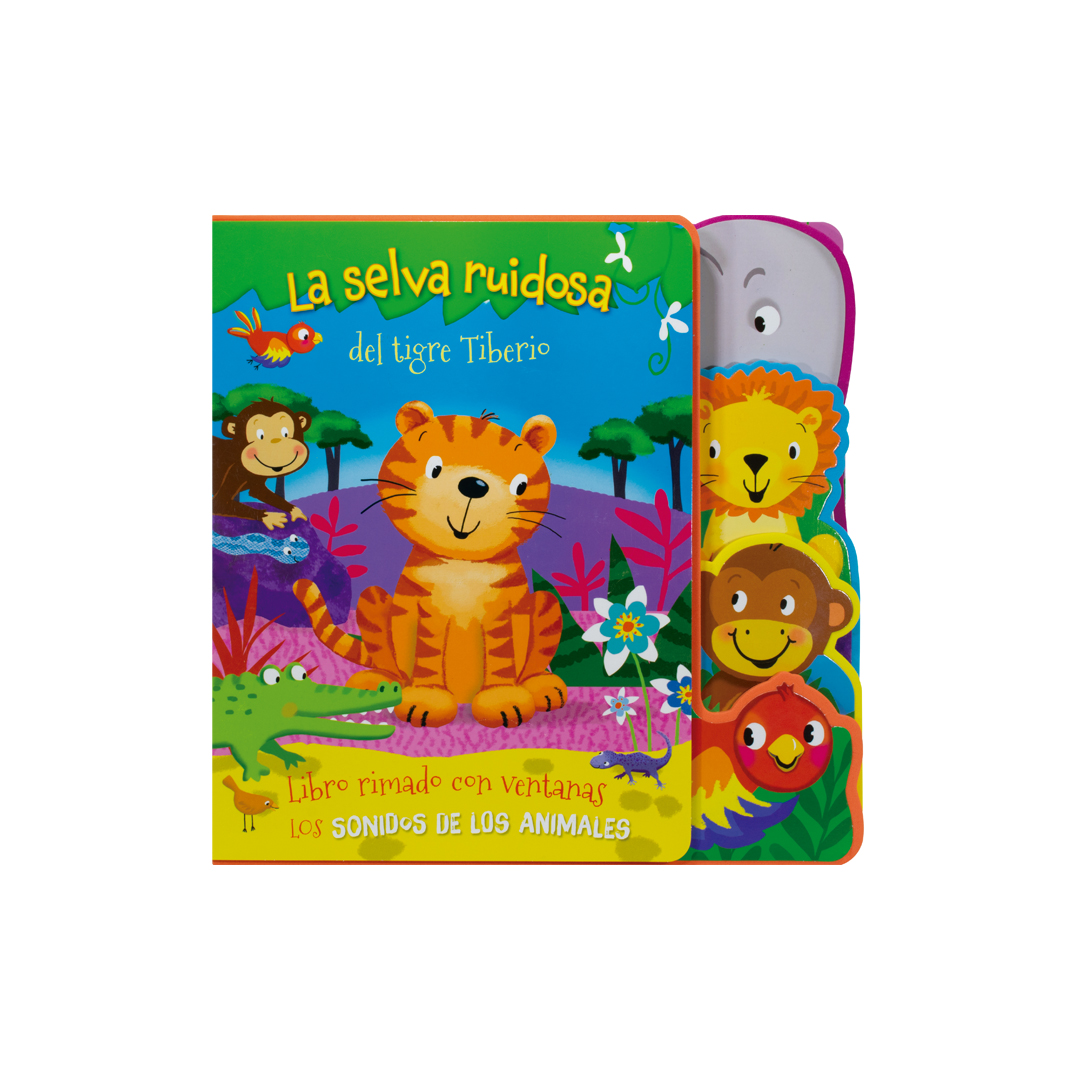 Libro Infantil La Selva Ruidosa del Tigre Tiberio 9786075327976-2