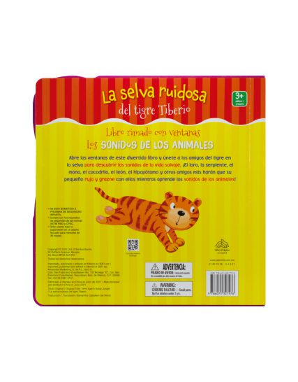 Libro Infantil La Selva Ruidosa del Tigre Tiberio 9786075327976-3