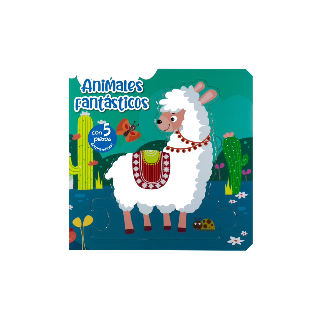 Libro Infantil Libros de Rompecabezas Animales Fantásticos 0685071910290-2