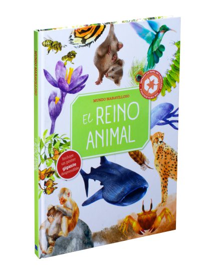 Libro Infantil Mundo Maravilloso El reino animal - 9789464223897